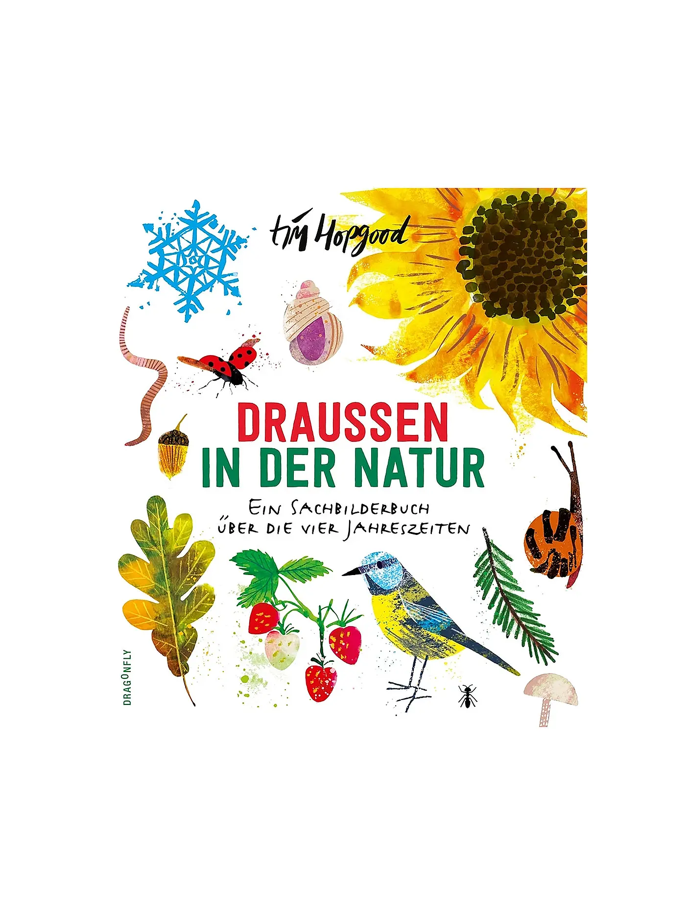DRAGONFLY VERLAG | Buch - Draußen in der Natur - über die vier Jahreszeiten | 